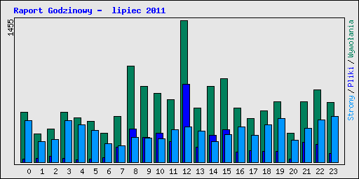 Raport Godzinowy -  lipiec 2011